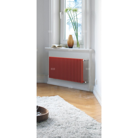 Grzejnik Zehnder Excelsior E1180/50 - 9 Elem, Kolor Biały (RAL 9016) ,Typ złącza Code V001, Wersja zaworu M30x1.5, Roz. Stabilizująca Tak, Zintegrowane konsole naścienne Konsole ścienne K69, Ilość zest. naściennych 4