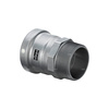 Złącze przejściowe Megapress VIEGA 4211XL jednoczęściowy, stal (cynk/nikiel), 3'' (MZ x GZ) z uszczelką