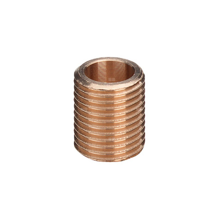 Nypel VIEGA 3531 jednoczęściowy, brąz / brąz, 3/4'' (gz x gz), 26 mm