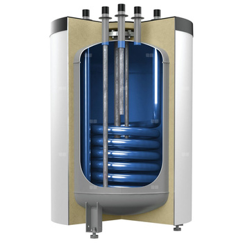 Pojemnościowy podgrzewacz wody Storatherm Aqua Compact AC 120/1_B stojący, biały, klasa energetyczna B