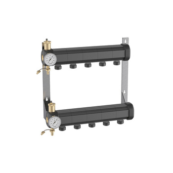 Kompletny rozdzielacz geotermalny O11/4" X 6 obwodów