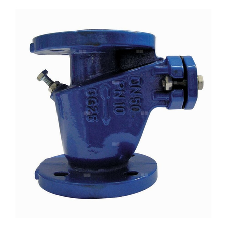 Zabezpieczenie przed przeływem zwrotnym żeliwo PN 10, przył. DN 80 dł.175mm szer.240mm WILO