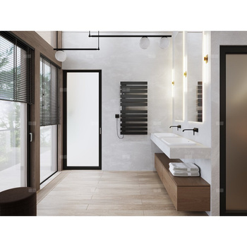 GRZEJNIK ELEKTRYCZNY NAMELESS SMART AIR ELECTRO NAMED-60/120C31L NATYNKOWE LEWE C31 BLACK MAT