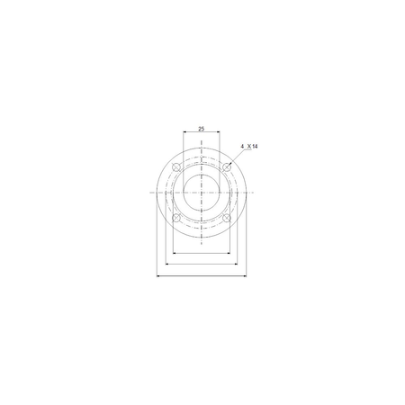 Przeciwkołnierz CRN1/3/5 DN25 PN25