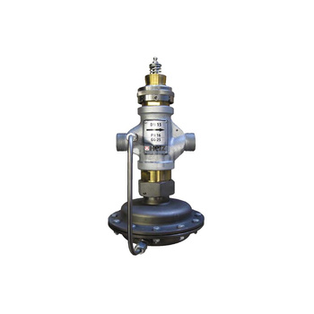 Regulator przepływu HERZ Kombiventil F 4006 (kvs 1,6) żeliwo DN 15 Gwint zewnętrzny PN16
