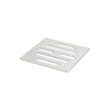 Kratka VIEGA 4911 kwadratowa ze stalowai nierdzewnej 93x93mm do wpustu