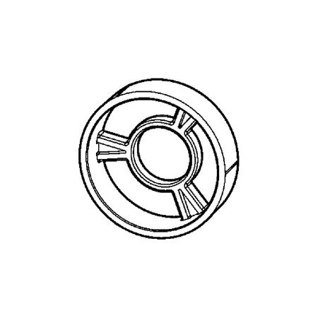 Przyrząd od nastaw ilości wody VIEGA 852390, żółty