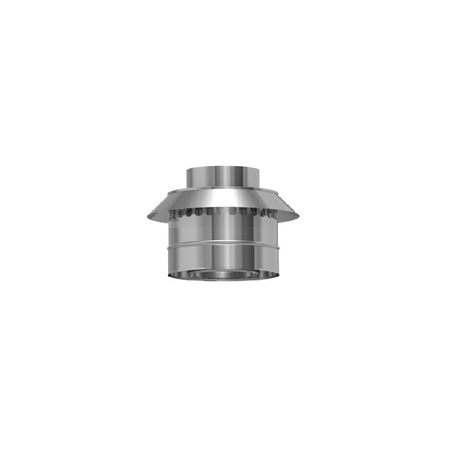 Zakończenie komina pionowe JEREMIAS GBS-0096 stal nierdzewna fi 180/290 mm