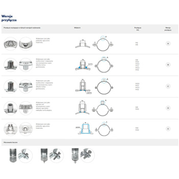 Obejma mocująca NICZUK EXPERT OGUPG 317-326 mm 324