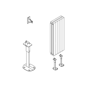 Heizwand Typ20/22, weiß