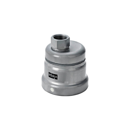 Zaślepka stal VIEGA 4256XL (powlekanie) 3/4'' fi 100 mm mz, z odpowietrznikiem