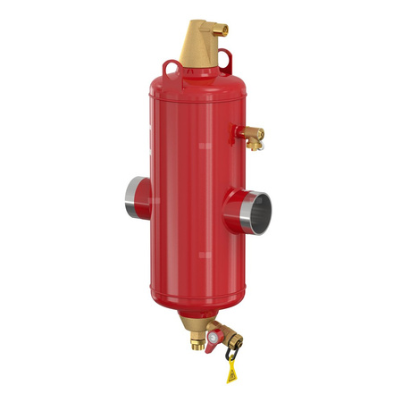 Separator powietrza/zanieczyszczenia FLAMCO MEIBES Flamcovent Clean Smart, do C.O., do klimatyzacji, 10 bar / 110'C, DN 125 (króciec do spawania)