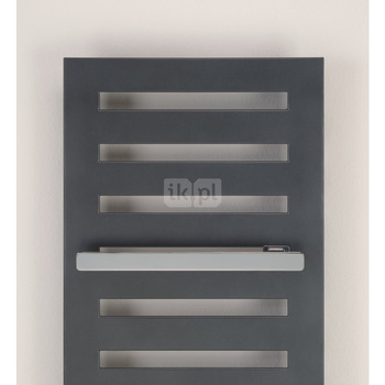 Grzejnik elektryczny ZEHNDER Metropolitan Bar 1750 x 500 mm, kolor biały, moc 750 W