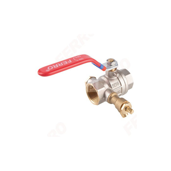 Zawór kulowy FERRO F-POWER 1'' GW, uchwyt: dźwignia