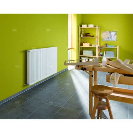 Grzejnik płytowy typ 12 KERMI X2 Profil-K, z osłonami wym. 750 x 1600 mm, kolor biały, moc 2360 W