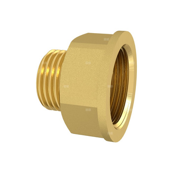 Redukcja mufowo-nyplowa skręcana, GW/GZ 2x1¼ mosiądz