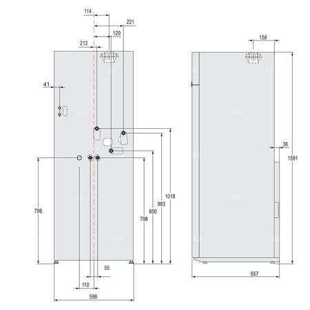 KURAMA EXCELLENCE 25/35 Kocioł c.o./c.w.u., 25 kW