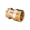 Złącze przejściowe Profipress VIEGA 4511 jednoczęściowy, brąz / brąz, 18 mm, 3/4'' (mz x gz), 49 mm