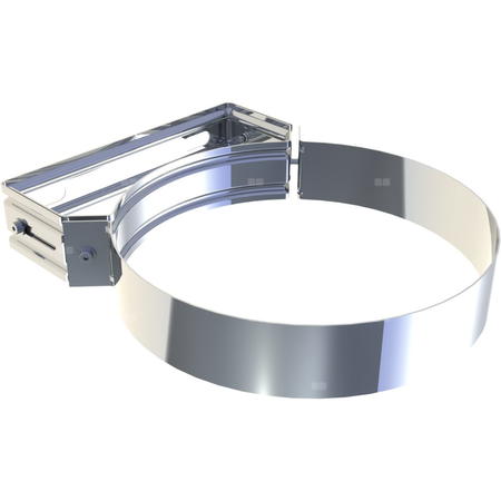 Uchwyt JEREMIAS DWECO690 stal nierdzewna fi 150 mm (50-80 mm)