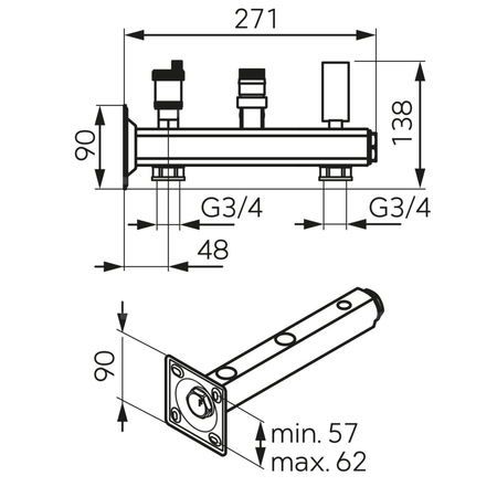 Grupa bezpieczeństwa c.o. 2,5 bar