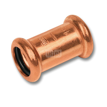 Mufa SANHA Press przesuwna, miedź, 22 mm (zw x zw)