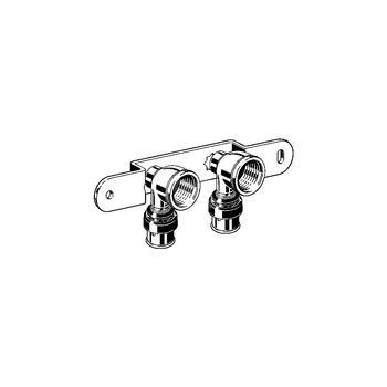 Przyłącze grzejnika VIEGA 67231 brąz 16mm x 1/2''