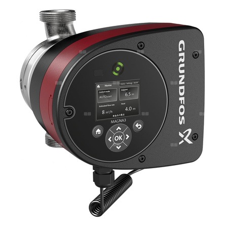 Pompa obiegowa GRUNDFOS MAGNA3 25-80 N 180, 4050 obr/min 1 x 230 V 50/60 Hz PN10