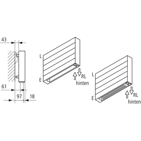 Grzejnik płytowy typ 22 KERMI HHN wym. 700 x 4600 mm, kolor biały, moc 7742 W