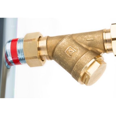 Grupa pompowa AFRISO BPS 996 AP nakrętka x GW 1'' x 3/4'', z zaworem mieszającym, z pompą obiegową AFRISO APH 160 15-7/130 mm