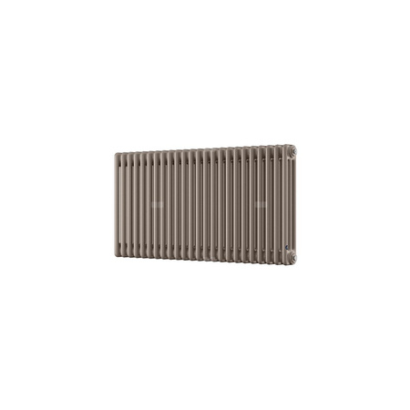 Grzejnik żeberkowy INSTAL-PROJEKT TUBUS 3, podłączenie dolne/v50 568 x 1122 mm, kolor biały/white mat, moc 1265 W