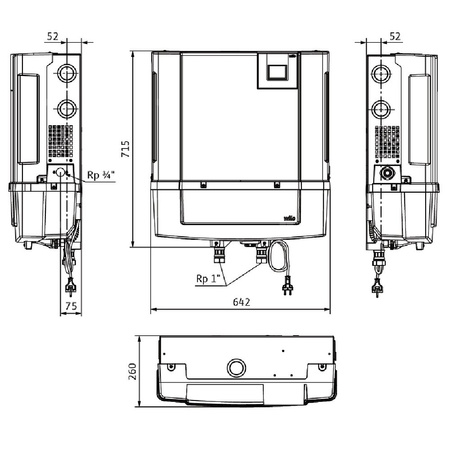 Pompa do ścieków WILO RAIN3 50 Hz / 3 m³/h / 0.62 W