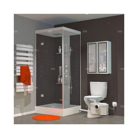 SANIPRO SILENCE - Rozdrabniacz (WC, umywalka, prysznic, bidet)