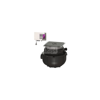 Przepompownia Aqualift S Compact Duo GTF1200 resistant do zabudowy z pokrywą czarną