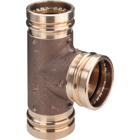 Trójnik VIEGA 2218LF brąz 88.9 mm x 88.9 mm x 88.9 mm (mz x mz x mz)