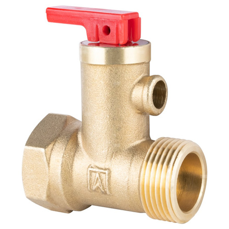 Zawór przelewowy AFRISO AF8 mosiądz GZ x GW 3/4''