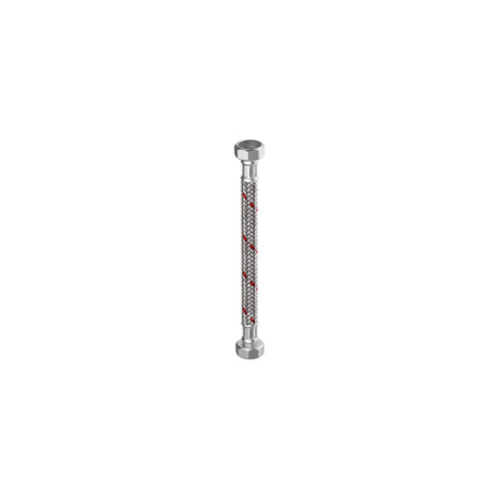 Wąż elastyczny przyłączeniowy FLAMCO MEIBES, 3/4'a (20) x 18 mm x 3/4'a (20), dł. 300 mm, GW x GW z oplotem