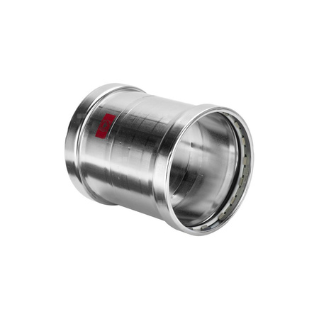 Mufa Prestabo VIEGA 11155XL jednoczęściowy, stal (ocynk galwaniczny/elektrolityczny) / stal (ocynk galwaniczny/elektrolityczny), 22 mm (mz x mz), 125 mm z uszczelką