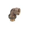 Złącze przejściowe 90' VIEGA 94096G jednoczęściowy, mosiądz / brąz, 22 mm x 3/4'' (lw x gw)