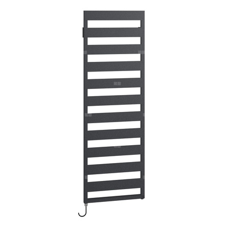 Grzejnik Kermi®Casteo®-E 1259x30x500, P=600W,RAL9016 SG, WRS biały, prawy