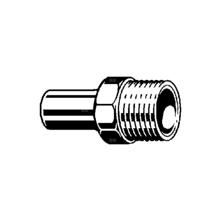 Element wsuwany Sanpress VIEGA 23111 jednoczęściowy, stal nierdzewna / stal nierdzewna, 22 mm x 3/4'' (kw x gz), 52 mm
