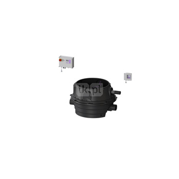 MODUŁ TECHNICZNY MONO ECOLIFT XL POMPA 230V SPF1400-S3 z automatyczną klapą zwrotną do ścieków czarnych do zabudowy w ziemi lub płycie betonowej