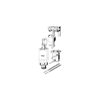 Zestaw części VIEGA 81410 (część zamienna) do podwieszanej miski WC tworzywo sztuczne