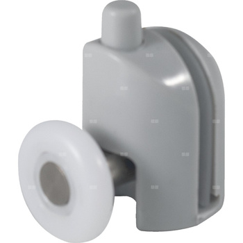 Dolny zespół kółek Koło First do kabiny prysznicowej, szary