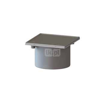 Nasadka z ABS z zamkniętą szczelnie pokrywą 150x150mm, przykręcaną, sys.125