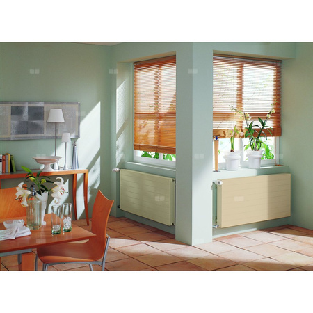 Grzejnik płytowy typ 22 KERMI HHN wym. 770 x 4200 mm, kolor biały, moc 7329 W