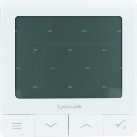 SALUS StartPack Premium RF - zestaw bezprzewodowego sterowania ogrzewaniem podłogowym z zarządzaniem przez Internet: KL08RF230V,  UG800, 4 x SQ610RF