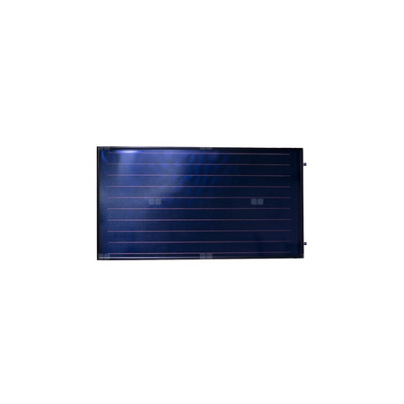 Kolektor słoneczny płaski Viteco VSC 26 EMHCU-AL/B o powierzchni 2,65 m² (poziomy, meandryczny, absorber miedź/aluminium) rama - anodowana w kolorze brązowym