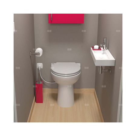 SANICOMPACT C43 - Rozdrabniacz w misce WC (ECO, umywalka)