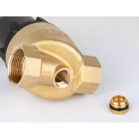 Separator AFRISO ADS 181 HP, do C.O., do klimatyzacji, 3 bar / 90'C, 1 1/4'' (GW), z wkładem magnesowymInstalacje i źródła ciepła