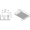 Konwektor Kermi V-Kon S Typ55 BH280x316x2000mm QN5740, weiß, 6 bar, m. Abd., Vent. re
